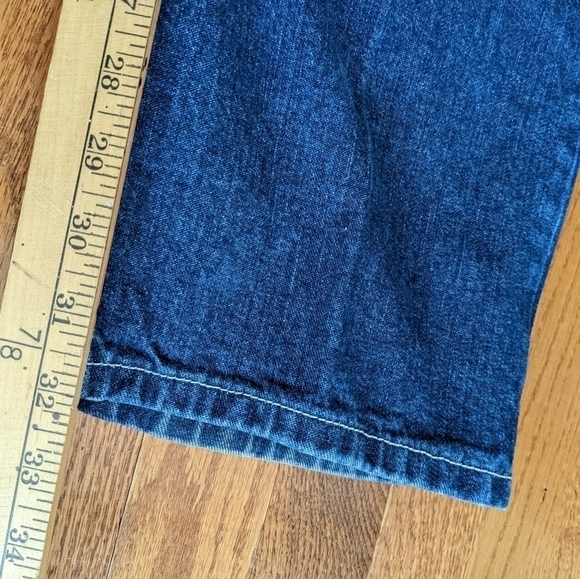 VINTAGE Calvin Klein 90s y2k boyfriend jean baggy denim women's 11 32 - Picture 13 of 14